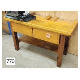 Antique Maple Carpenter