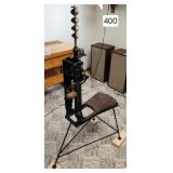 1882 The Boss Barn Beam/ Auger Boring Machine