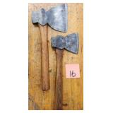Early No. 5 Broad Axe Hatchets