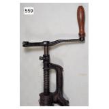 Peaces Patent 1876 Fellowe Borer Machine
