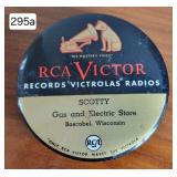 RCA Victor Scotty Record Advertisement Cleaner