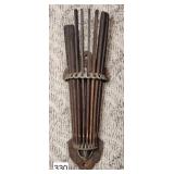 Early Wooden Folding Clothes Drying Rack