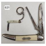 E.R. Schultz Wisconsin & George Howell Knives