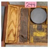 Carborundum Brand 107 Round Sharpening Stone