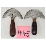 C.S. Osborne Half Moon Leather Knives