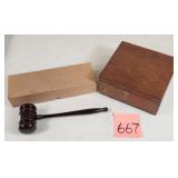 Cherry Wood Gavel