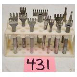 Leather Craft Tool Lace & Stitching Punches