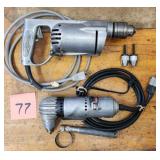 Milwaukee & Black & Decker Shorty Angle Drills