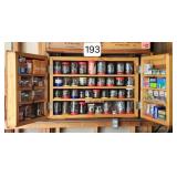 Custom 2 Door Wall Hardware Cabinet