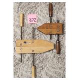 Craftsman 8" & 12" Wood Clamps