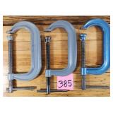 Williams Deep Throat No. 406 C Clamps