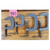 Brink & Cotton 3" & 4" C Clamps