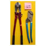Bolt Cutters & Channel Locks