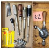 Yankee Spiral Drills & Hand Brace