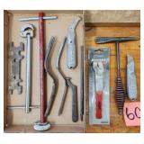 Adjustable Pin Wrench, Knives & More
