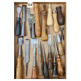 Antique Chisel & Gouges
