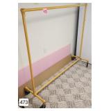 Iron 6 ft. Roller Hanging Rack