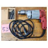 Milwaukee 1/2" Hole Shooter Drill & Bits