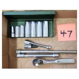 Craftsman & S&K 3/8 Socket Set
