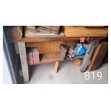 Antique Maple Top 5 Ft. Work Bench