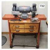 Dayton Dual Voltage Heavy Duty Bench Grinder