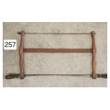 Early Wooden Frame Saw