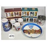Rapala Mug & Lure Gift Sets & Old Style Tray & Mug