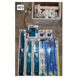 New Bath Fixtures, Zip-Its & PVC Fittings
