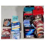 Spools of Fishing Line