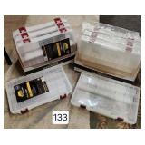 Plano Pro Latch Vinyl 3-28 Stowaways - Lot of (8)