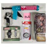 Coleman Watch, Knife & Compass