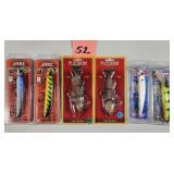 6" Muskie Lures - Lot of (6)
