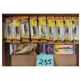 ACME Hyper-Glide Crank Bait, Lot of (9)