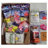 Walleye Jig Heads & Mustard Slow Death Rigs