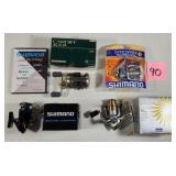 Lot of (4) New Shimano Reels