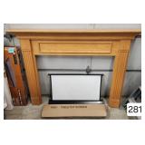 London Table Top Projection Screen - NIB