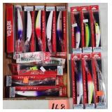 Yo-Zuri Crystal Minnow Crank Baits - Lot of (17)