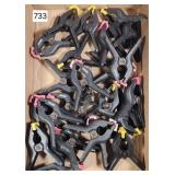 Lot of Hand Spring Clamps