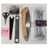 Limb Saw & 8" Peg Board Hooks