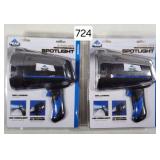 Pair of New Peak Rechargeable Spotlights