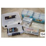 Lot of New Vinyl Storage Containers