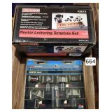 Craftsman Router Letter Template Set