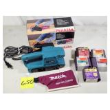 Makita 3" Belt Sander & Belts, NIB