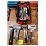 Pair of Paslode Finish Nailer & Crown Stapler
