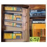 Lot of Brads & Narrow Crown Staples