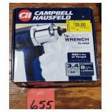 Campbell-Hausfeld 1/2" Air Impact Wrench, NIB