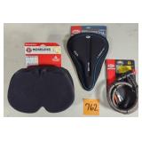 New Foam Bicycle Seats & Cable Lock