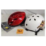 Pair of New Bicycle Helmets