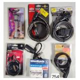 New Bicycle Cable Locks