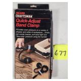Craftsman Quick Adjust Band Clamp, NIB